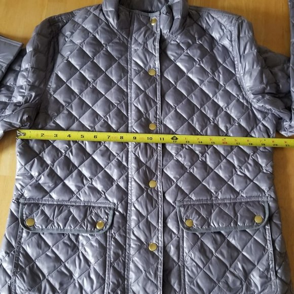 J.CREW Down Quilted Jacket Downtown Field - Picture 7 of 12